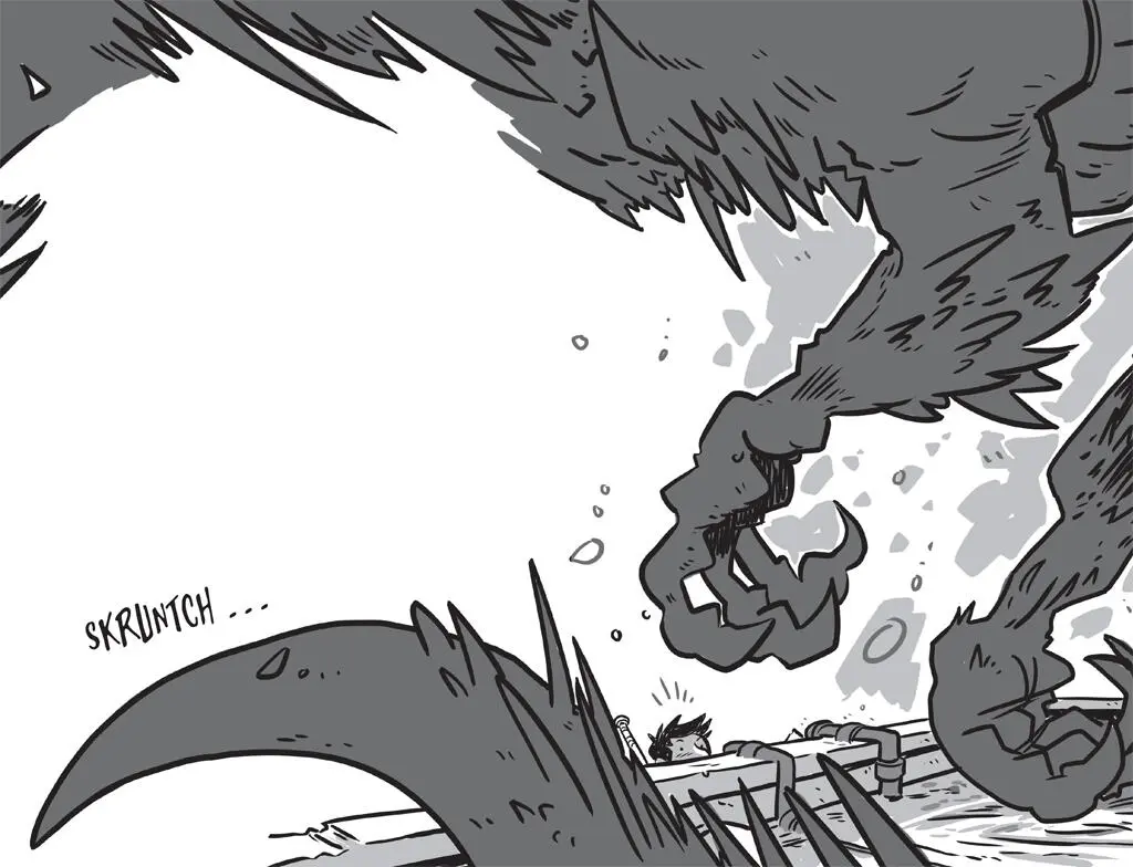 Im looking at some sort of terrible flying beast This monster slightly - фото 20