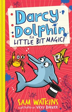Sam Watkins Darcy Dolphin is a Little Bit Magic! обложка книги
