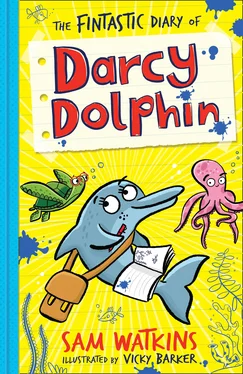 Sam Watkins The Fintastic Diary of Darcy Dolphin обложка книги