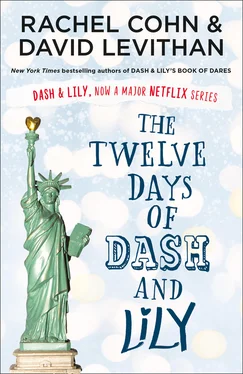 Rachel Cohn The Twelve Days of Dash and Lily обложка книги