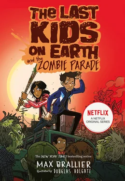 Max Brallier The Last Kids on Earth and the Zombie Parade обложка книги