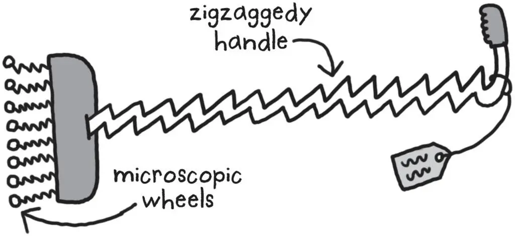 Wolf Tizzlers always on TV doing adverts about how the microscopic wheels are - фото 13