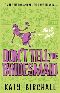 Katy Birchall The It Girl: Don't Tell the Bridesmaid обложка книги