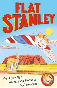 Josh Greenhut Jeff Brown's Flat Stanley: The Australian Boomerang Bonanza обложка книги