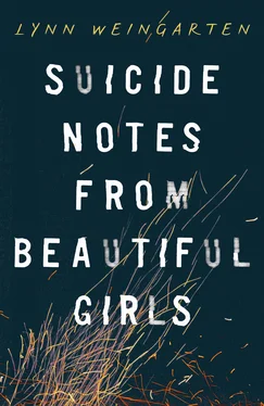 Lynn Weingarten Suicide Notes from Beautiful Girls обложка книги