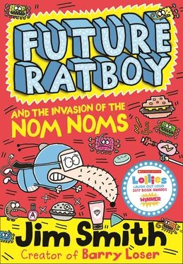 Jim Smith Future Ratboy and the Invasion of the Nom Noms обложка книги