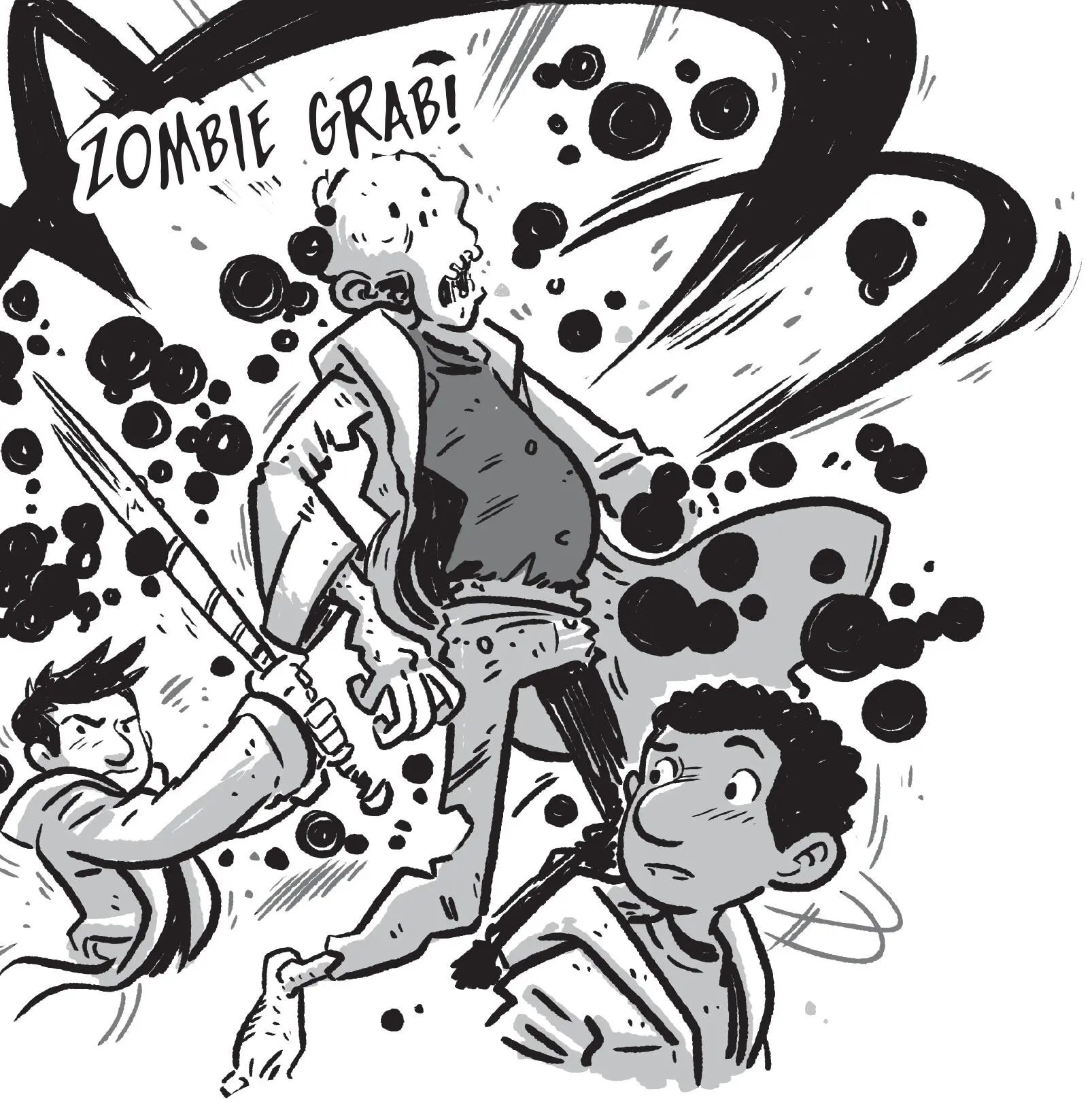I feel the Slicer catch like the blade and the zombie are connected by some - фото 34
