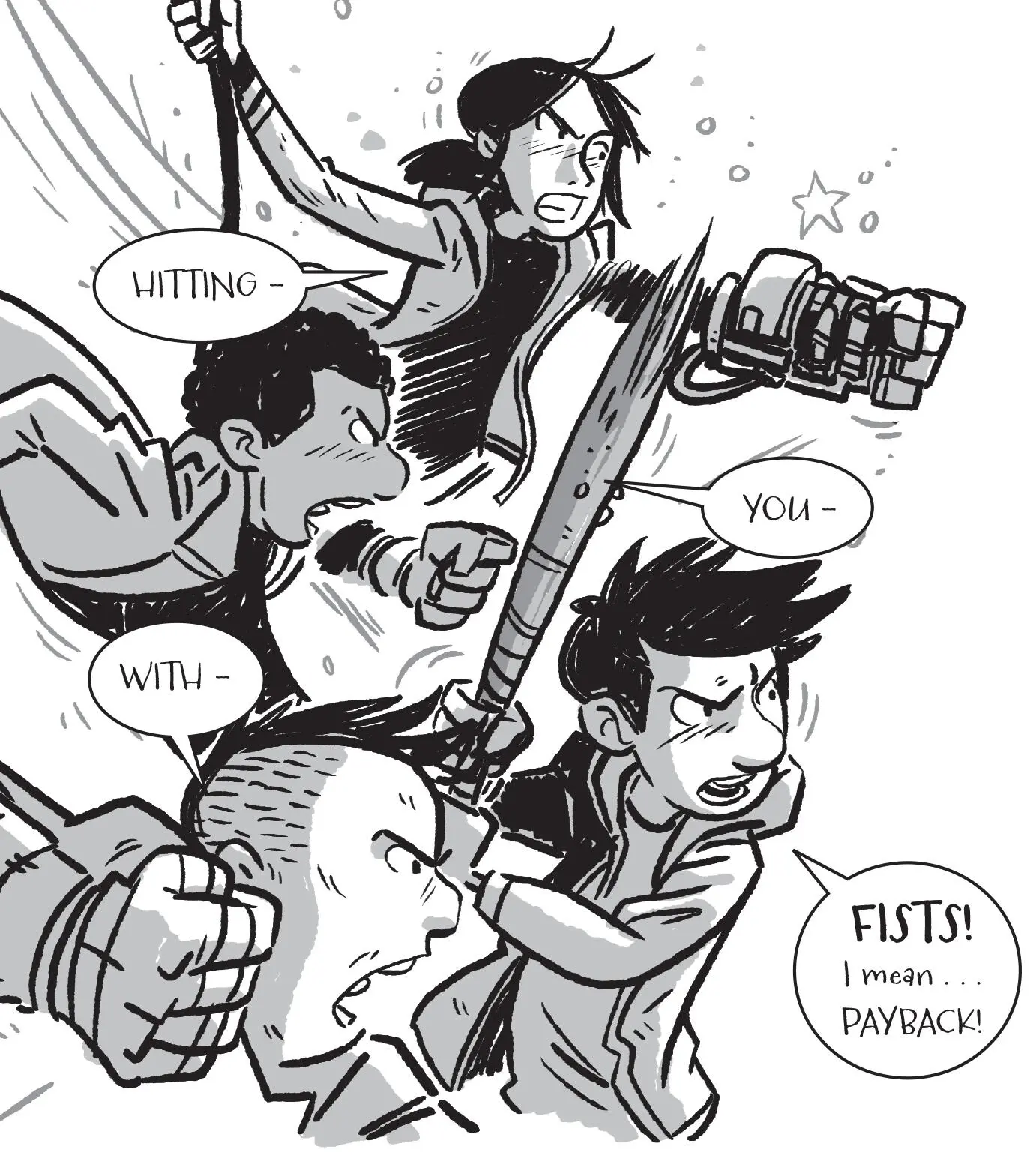 Heavy breathing like panting pulls me out of my superhero squad fantasy I - фото 15