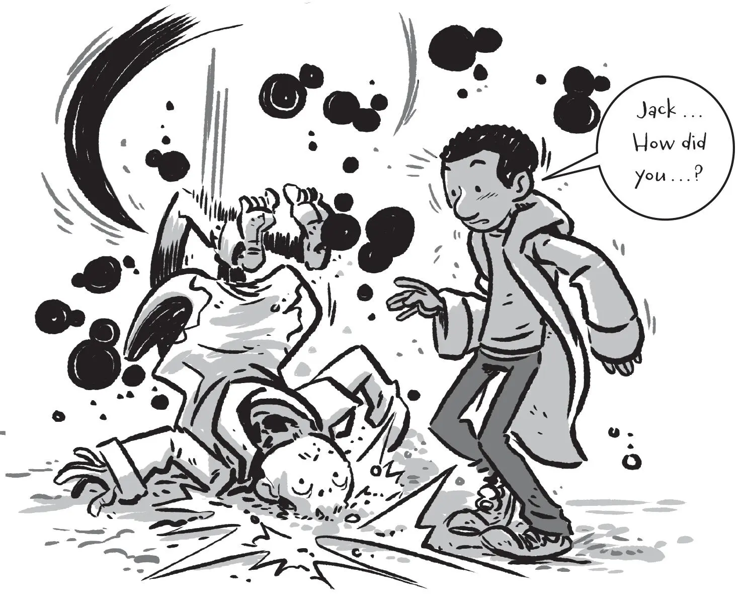 From the corner of my eye I spot Skaelka sneaking up behind Ghazt I need to - фото 35