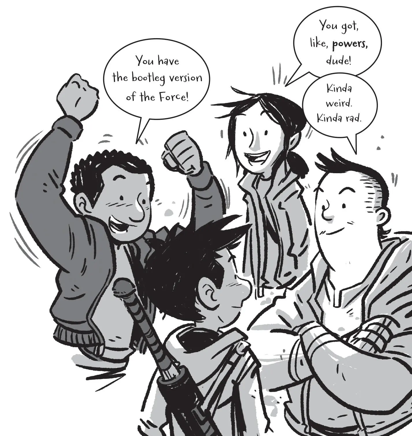 Wait wait hold up I stammer I feel like theres a bunch of undeserved - фото 41