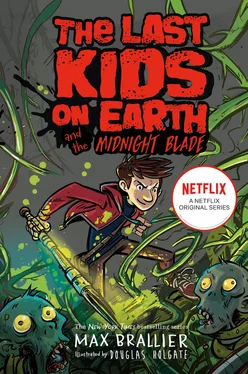 Max Brallier Last Kids on Earth and the Midnight Blade обложка книги