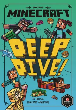 Nick Eliopulos Minecraft: Deep Dive (Minecraft Woodsword Chronicles #3) обложка книги