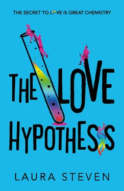 Laura Steven The Love Hypothesis обложка книги