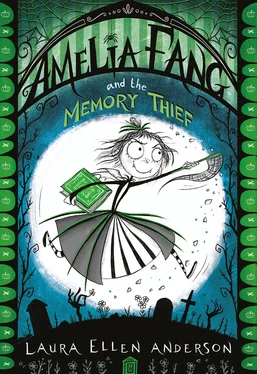 Laura Ellen Anderson Amelia Fang and the Memory Thief обложка книги