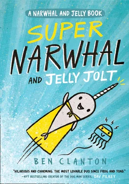 Ben Clanton Super Narwhal and Jelly Jolt (Narwhal and Jelly 2) обложка книги