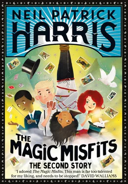 Neil Patrick Harris The Magic Misfits 2 обложка книги