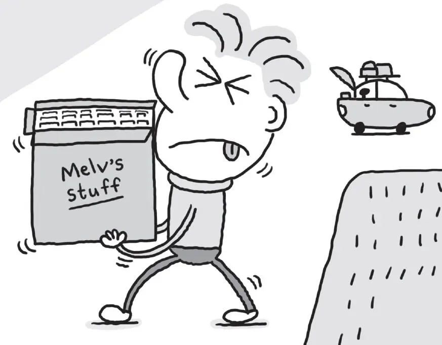 SHHH shushed a noise from behind him and Melvin twizzled round In front of - фото 17