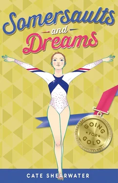 Cate Shearwater Somersaults and Dreams: Going for Gold обложка книги