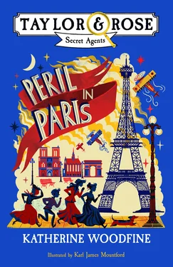 Katherine Woodfine Peril in Paris обложка книги