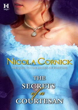 Nicola Cornick The Secrets of a Courtesan обложка книги