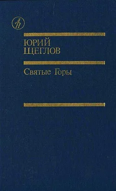 Юрий Щеглов Святые горы обложка книги