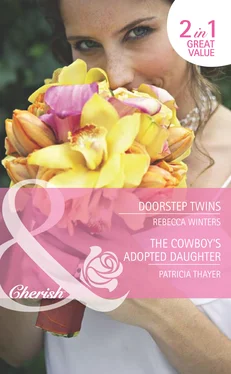 Rebecca Winters Doorstep Twins / The Cowboy's Adopted Daughter обложка книги