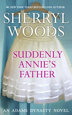 Sherryl Woods Suddenly, Annie's Father обложка книги