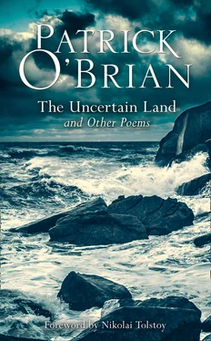 Patrick O’Brian The Uncertain Land and Other Poems обложка книги