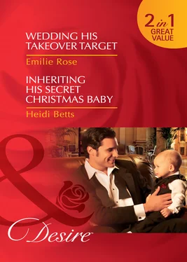 Emilie Rose Wedding His Takeover Target / Inheriting His Secret Christmas Baby обложка книги