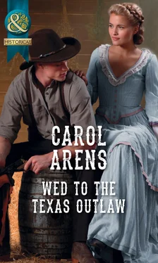 Carol Arens Wed To The Texas Outlaw обложка книги