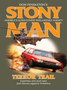 Don Pendleton Terror Trail обложка книги