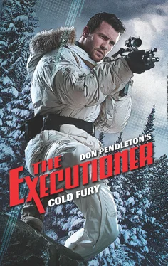 Don Pendleton Cold Fury обложка книги