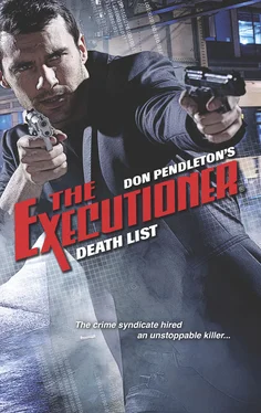 Don Pendleton Death List обложка книги