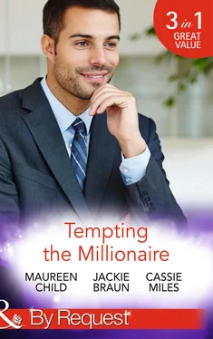 Jackie Braun Tempting the Millionaire обложка книги