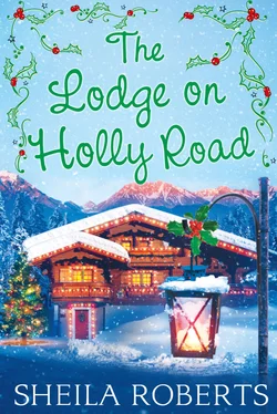 Sheila Roberts The Lodge on Holly Road обложка книги