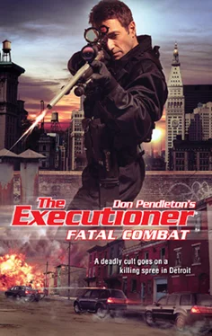 Don Pendleton Fatal Combat обложка книги