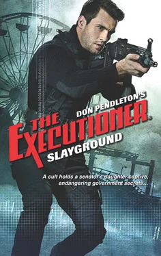 Don Pendleton Slayground обложка книги