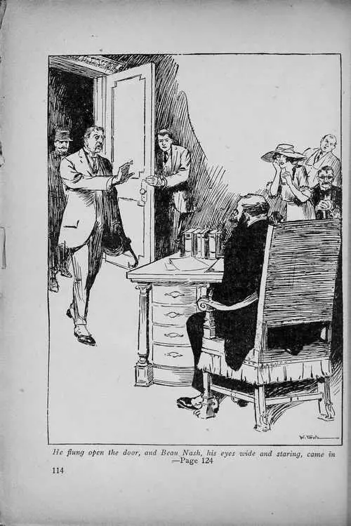 He flung open the door and Beau Nash his eyes wide and staring not a fleck - фото 10