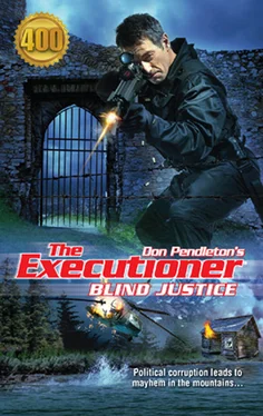 Don Pendleton Blind Justice обложка книги