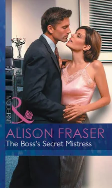 Alison Fraser The Boss's Secret Mistress обложка книги