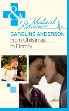 Caroline Anderson From Christmas to Eternity обложка книги