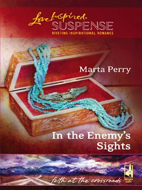 Marta Perry In the Enemy's Sights обложка книги