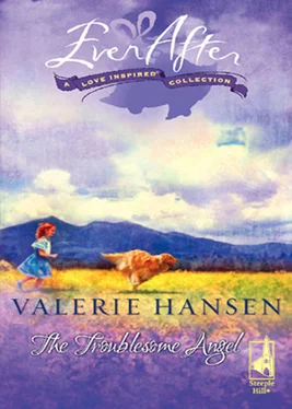 Valerie Hansen The Troublesome Angel обложка книги