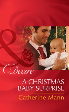 Catherine Mann A Christmas Baby Surprise обложка книги