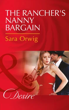 Sara Orwig The Rancher's Nanny Bargain обложка книги