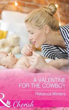 Rebecca Winters A Valentine For The Cowboy обложка книги