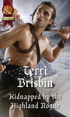Terri Brisbin Kidnapped By The Highland Rogue обложка книги