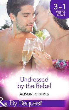 Alison Roberts Undressed by the Rebel обложка книги