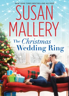 Susan Mallery The Christmas Wedding Ring обложка книги