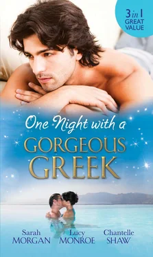 Sarah Morgan One Night with a Gorgeous Greek обложка книги